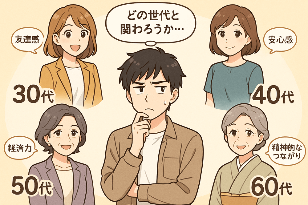 ママ活の相手は何歳まで?年齢の壁はあるのか